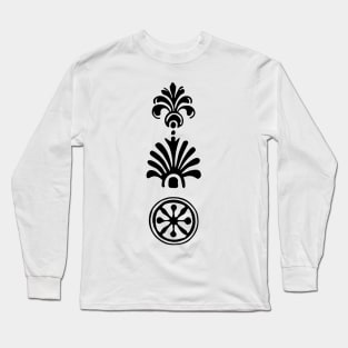 -abstract design Long Sleeve T-Shirt